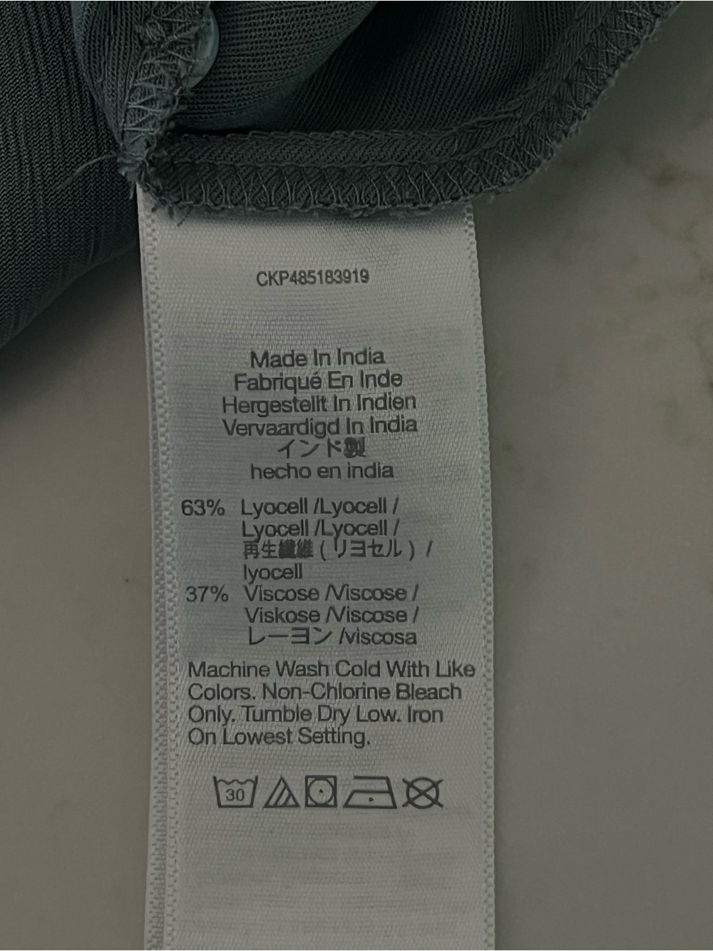 Madewell Leedra Sage Green Button Front Midi Dress Puff Sleeve Tie Waist Size 4 - Picture 11 of 12